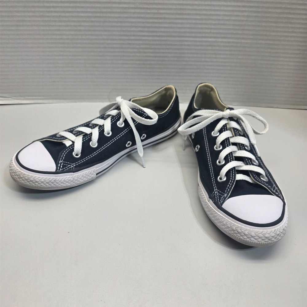 Converse Chuck‎ Taylor All Star Low Top Black Canvas Youth Shoes 3J235 Size 3